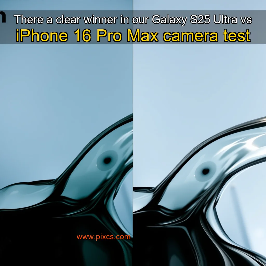 Read more about the article There a clear winner in our Galaxy S25 Ultra vs iPhone 16 Pro Max camera test