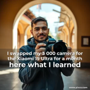 Read more about the article I swapped my 3  000 camera for the Xiaomi 15 Ultra for a month  here what I learned