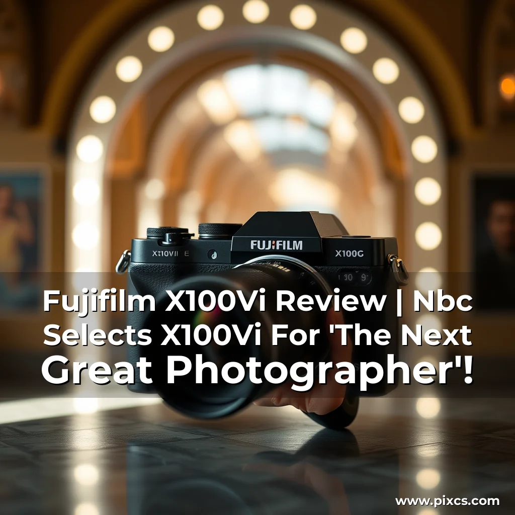 Read more about the article Fujifilm X100Vi Review | Nbc Selects X100Vi For ‘The Next Great Photographer’!