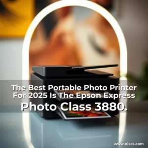 Read more about the article The Best Portable Photo Printer For 2025 Is The Epson Express Photo Class 3880.