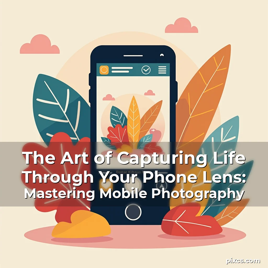 Read more about the article The Art of Capturing Life Through Your Phone Lens: Mastering Mobile Photography